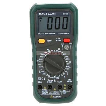 

My64 Digital Multimeter Dmm Frequency Capacitance Temperature Professional Meter Tester W Hfe Test