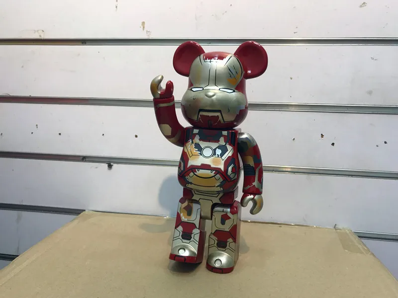 

Toy store popular film and animation toys Avengers model United States captain building blocks bear toy hand ornaments