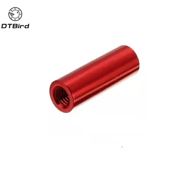 

20pcs M3 Aluminum F - F Round Long Nut Standoff Spacer Model Aircraft With Red Color D=5mm Anodized Column