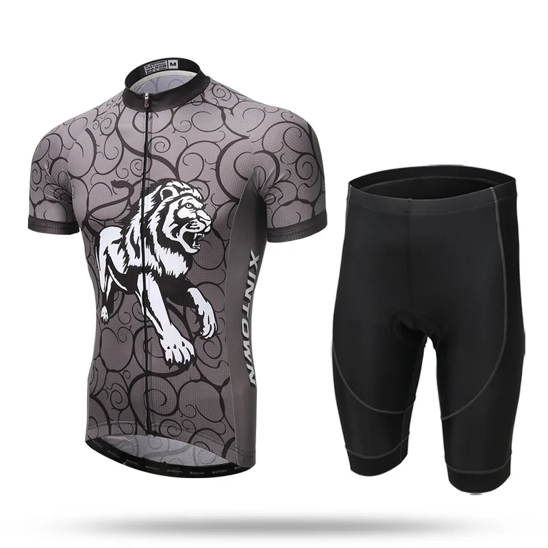 

Ropa Ciclismo Promotion Short Sleeve Ropa Ciclismo Invierno The Jersey Short Set 2017 New Summer Suit Men Bicycle Roar