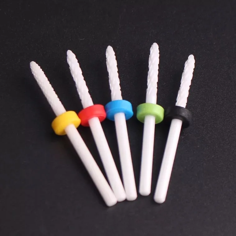 5Pcs Zirconia ceramic dental lab Cutter Bur for dental lab denture