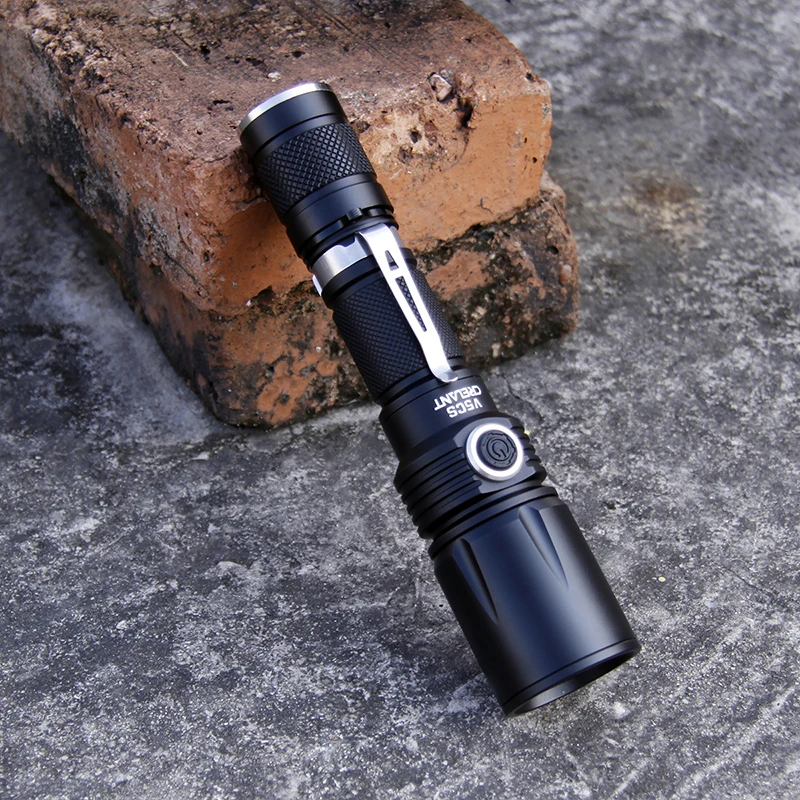 Тактический фонарик CRELANT V5CS 10 Вт CREE светодиодный гальванический с затемнением