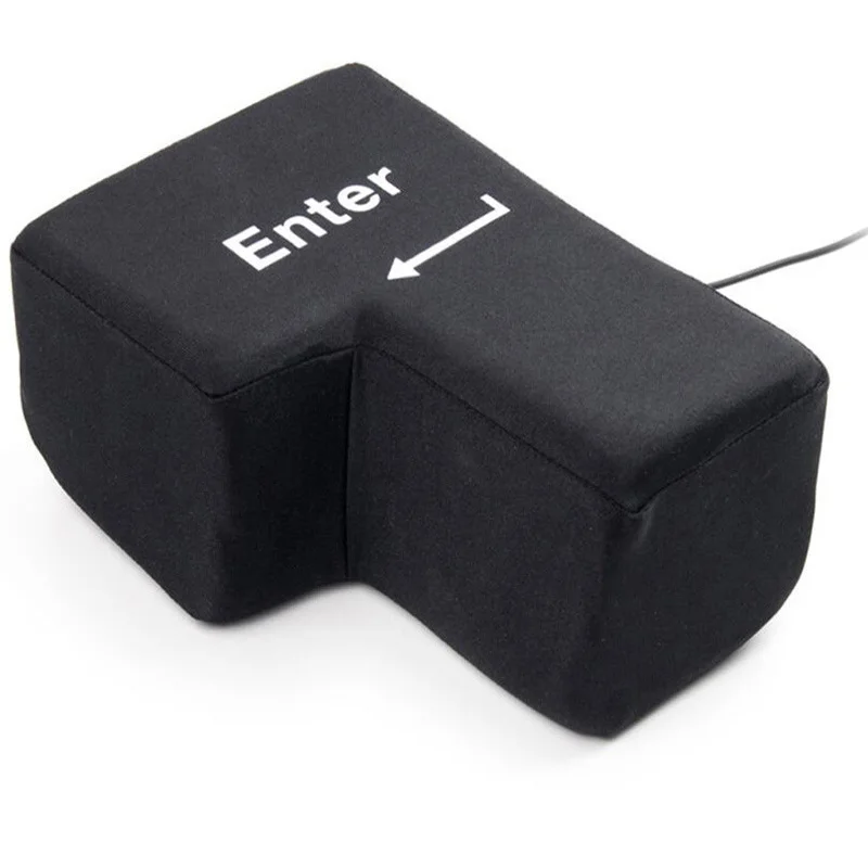 Медленно поднимающаяся большая USB кнопка входа антистресс подушка сверхразмер
