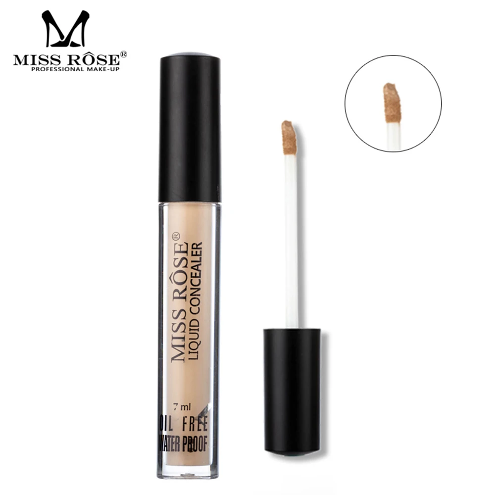 

MISS ROSE Mini Natural Color Nutriment Concealer Foundation Smooth & Long Lasting Oil-Control Foundation Cream