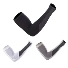 Горячая Защита от солнца рука охлаждения рукава согревающие нарукавники фиксатор для руки бег Пешие прогулки езда УФ защита рукава