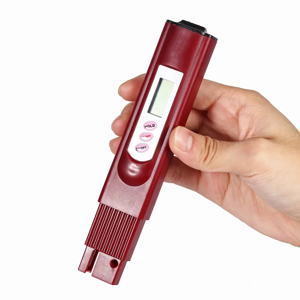 1 шт. 0~ 9990ppm Портативный ЖК-цифровой тестер качества тестер ручка чистоты фильтр всего растворенного поэтому измеритель температуры инструменты аксессуар