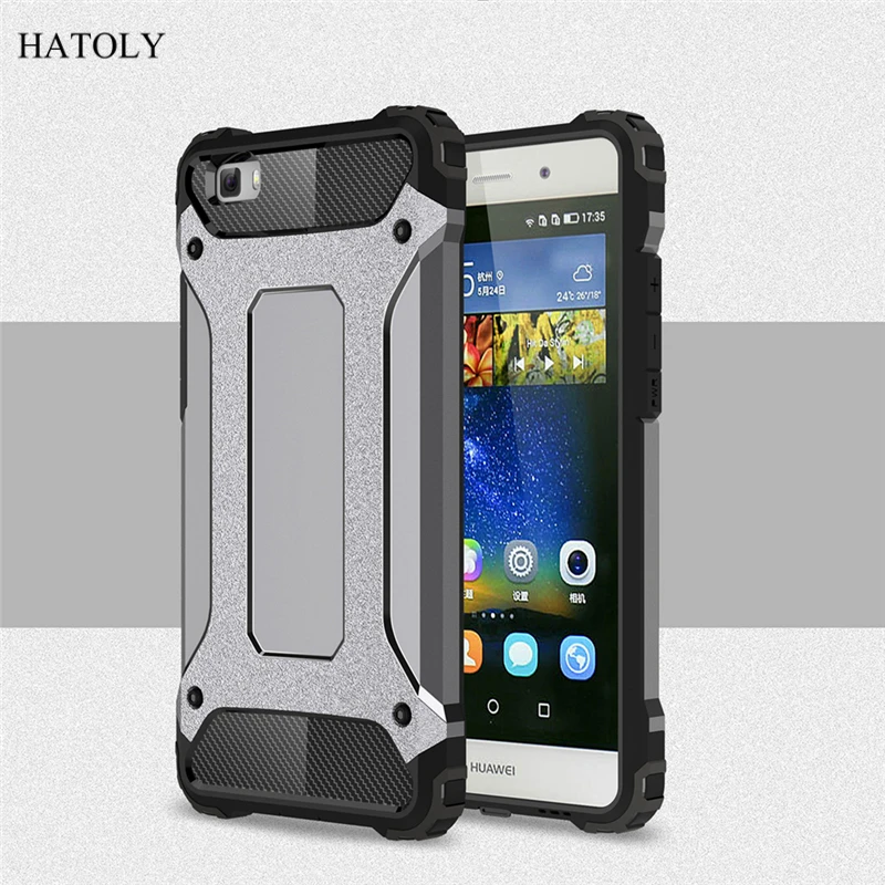 Ik was mijn kleren Tien jaar intellectueel For Cover Huawei P8 Lite Case Anti-knock Rugged Armor Cover For Huawei P8  Lite Silicone Phone Case For Huawei P8 Lite Ale-l21 - Mobile Phone Cases &  Covers - AliExpress