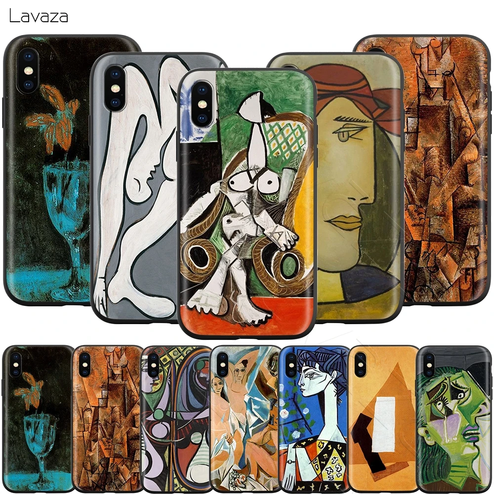 Lavaza Pablo Picasso Art Painting Case for iPhone 11 Pro XS Max XR X 8 7 6 6S Plus 5 5s se |
