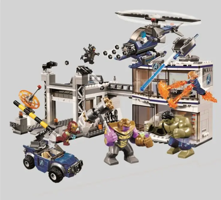 New Superheroes Avengers 4 fit legoings marvel avengers endgame figures Building Blocks bricks Toy 76123 76124 76125 76126
