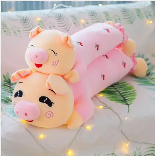 

WYZHY Soft doll pig plush toy cute pig pillow pillow comfort doll sleep pillow 60CM
