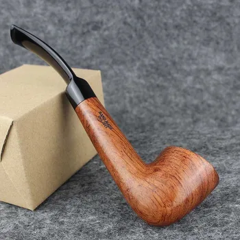 

Genuine handmade Rosewood pipe, smoking men gifts