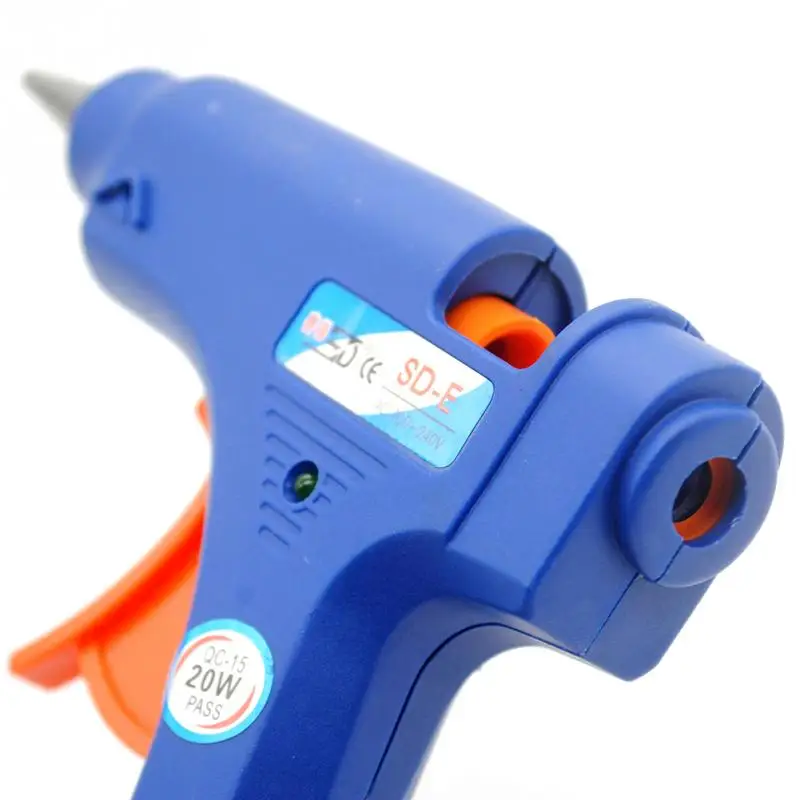 20W Pro Hot Melt Glue Gun Heater Trigger Electric Heating Repair Tool XS