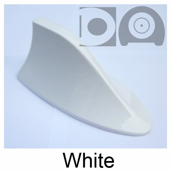 Антенна акульего плавника, специальная автомобильная радио антенна, автомобильная антенна, сигнал для Volkswagen vw Passat b4 b5 b6 b7 cc - Цвет: Белый
