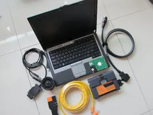for bmw icom 2 b c with laptop d630 ram 4g with software expert mode 500gb