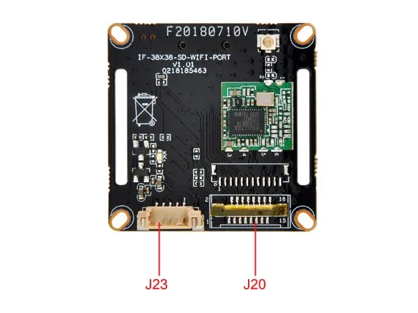 С F1.0 объективом IP камера модуль Плата StarLight wifi беспроводной 3516C+ IMX291 sony 3.0MP 2048*1536 1080P H.265 Интеллектуальный Analys