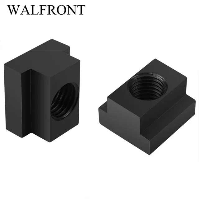 5Pcs Black Oxide T Slot Nuts Finish M16 Threads T Slot Nuts Fit Into T