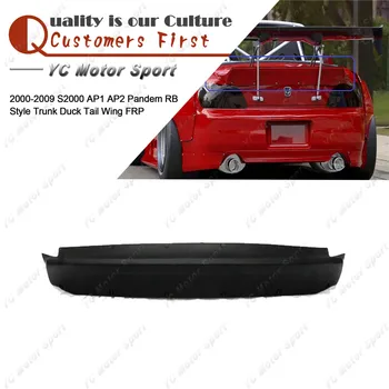 

Car Accessories FRP Fiber Glass PD RB Style Rear Duck Tail Wing Fit For 2000-2009 S2000 AP1 AP2 Trunk Spoiler Wing