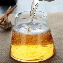 Высокое качество пивная стеклянная чашка ручной работы крепление прозрачная Питьевая молочная винная чашка для домашнего бара клуба путешествия Туризм Кемпинг