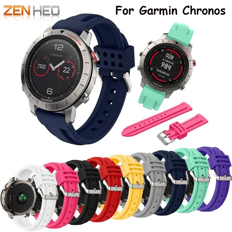 garmin fenix chronos bands