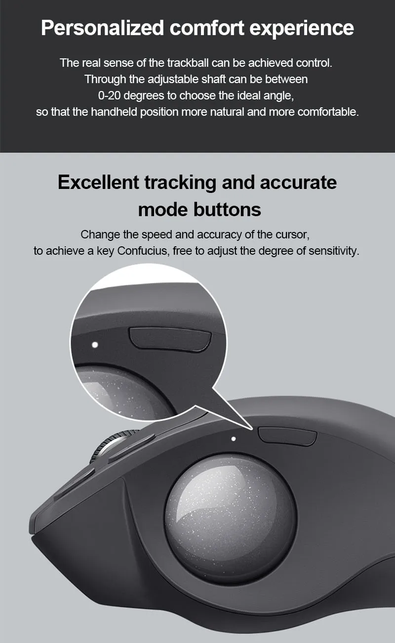 logitech mx ergo mouse 9