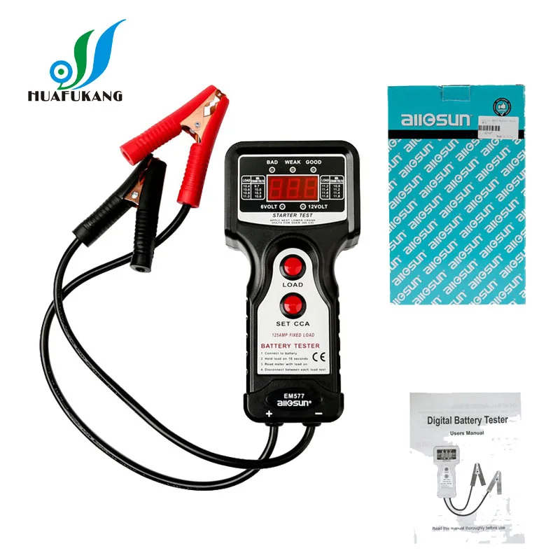 EM577DigitalAutomotiveBatteryAnalysisChargingautoBatteryTester