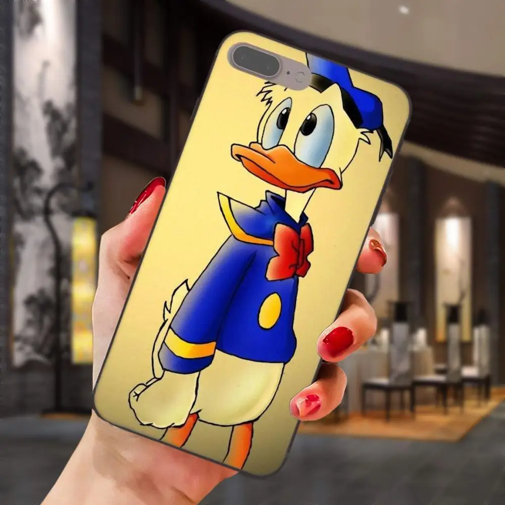 Мягкий крутой лучший для Apple iPhone 4 4S 5 5S SE 6 6S 7 8 Plus X XS Max XR Дональд Дейзи