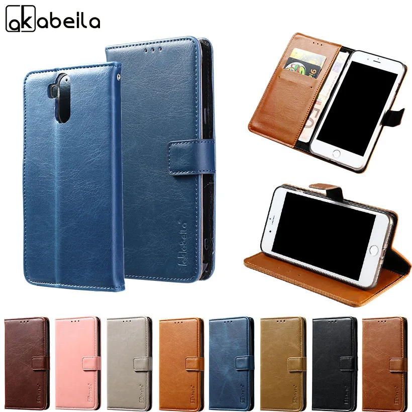 

Akabeila Case for Ulefone Power 3S Cases Silicone Power Flip Leather Bags for Power 3 Cover Coque Wallet Card Slot Shells