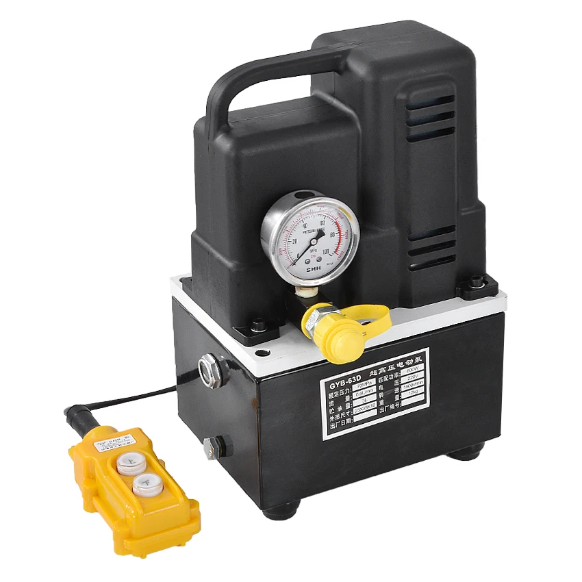 220V GYB 63D Portable Electric Hydraulic Pump Ultra High Pressure Small