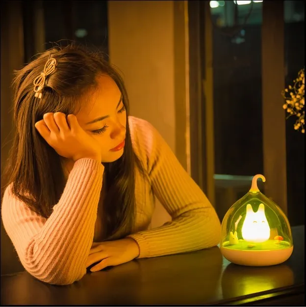 Птичья клетка светодиодный Ночная переносная лампа USB Перезаряжаемый сенсорный датчик светодиодный ночник для домашнего освещения Декор для спальни на открытом воздухе кемпинга