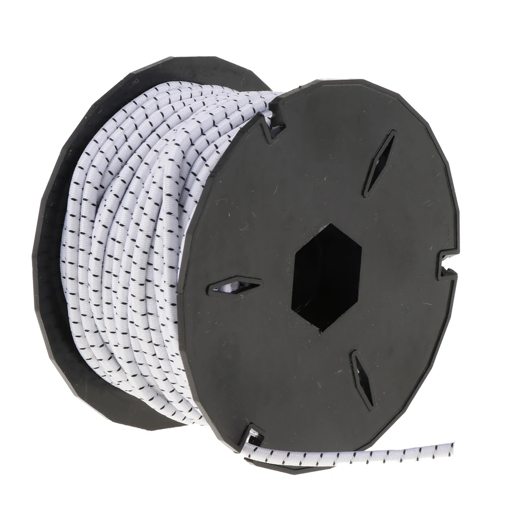 Elastic Shock Rope Bungee Cord for Bungee Straps Hammocks Gear Bundles Cargo Nets Crafting Projects Outdoor Survival Marine Boat Elastic Shock Rope Bungee Cord for Bungee Straps Hammocks Gear Bundles Cargo Nets Crafting Projects Outdoor Survival Marine Boat