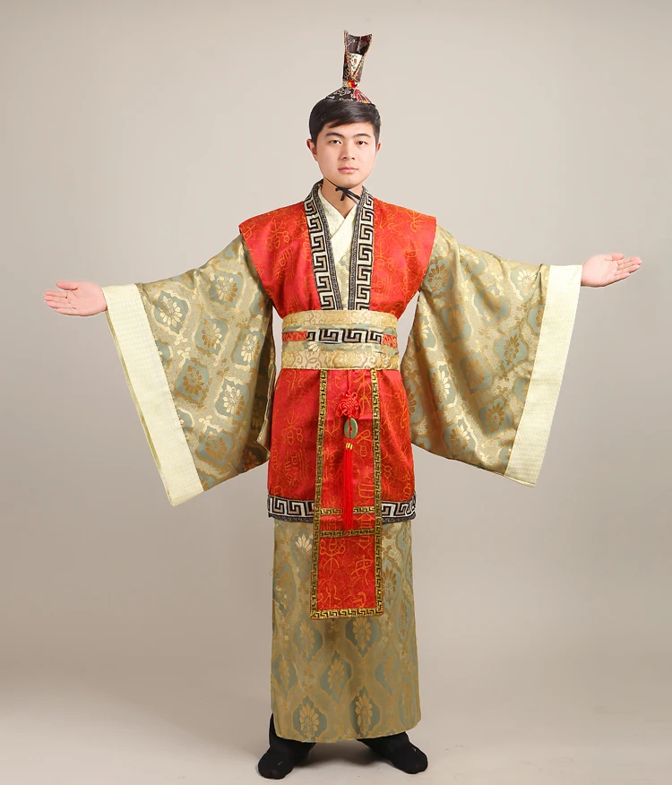 Мужской национальный костюм в китае Мужской национальный костюм в китае