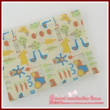 FREE SHIPPING 1pcs 110*50cm duck series baby patchwork baby cloth tartan ethnic fabric cotton crafts materials tilda textile