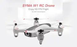 SYMA W1 WiFi 1080 P gps Радиоуправляемый Дрон регулируемая камера воздушный пресс высота Удержание Квадрокоптер с автономным режимом