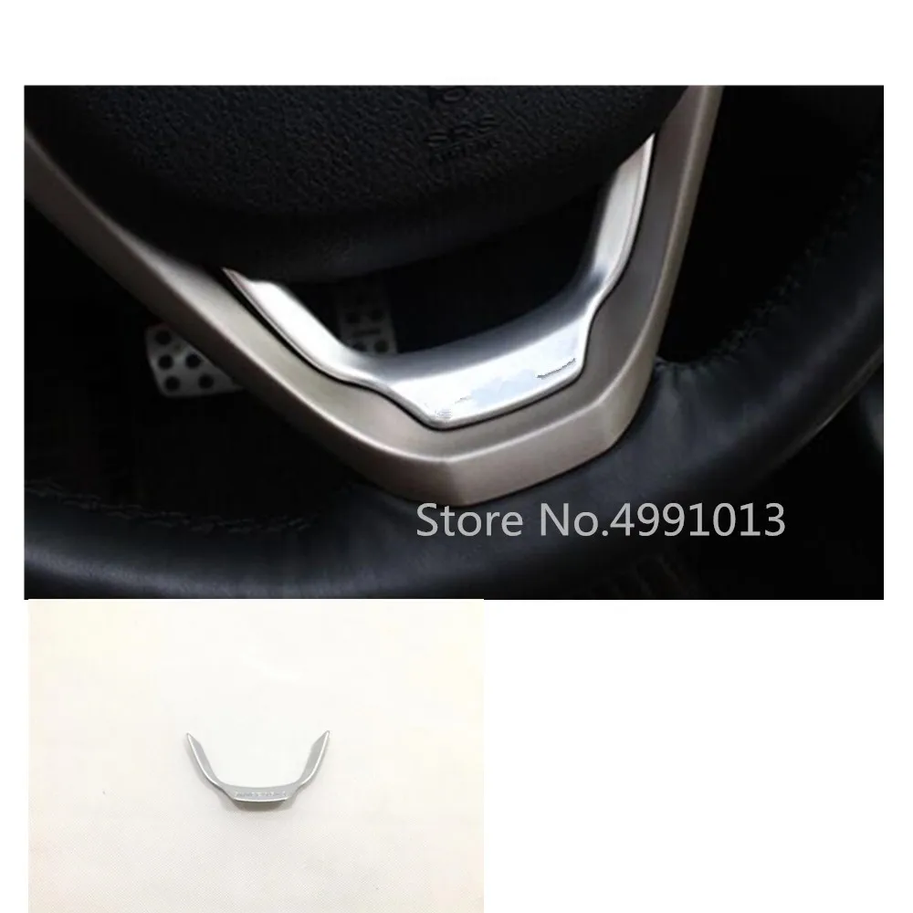 

For Jeep Grand Cherokee 2014 2015 2016 2017 2018 car cover ABS matte steering wheel interior kit switch trim lamp frame 1pcs