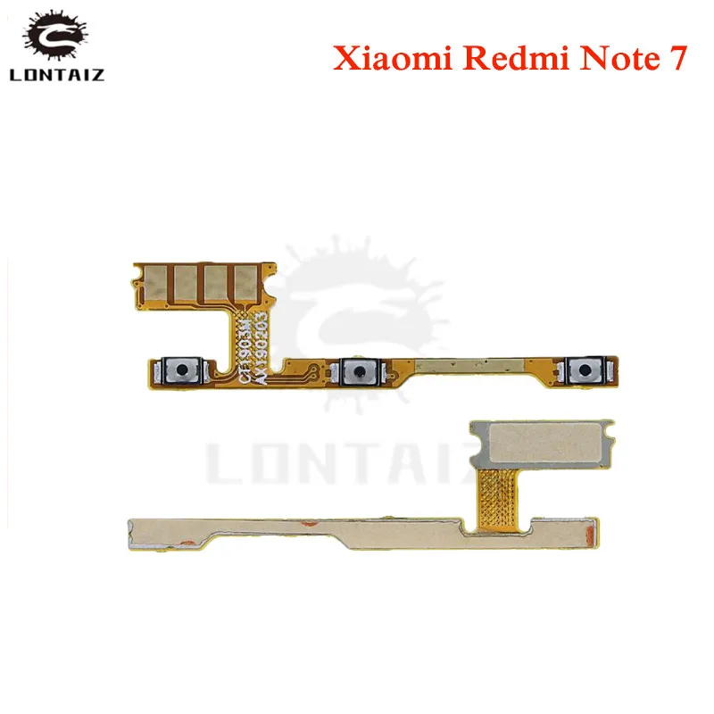 

for Xiaomi Redmi Note 7 Power Volume Flex Cable Side Key Button On Off Switch Flex Cable for Redmi Note7 Repair Spare Parts