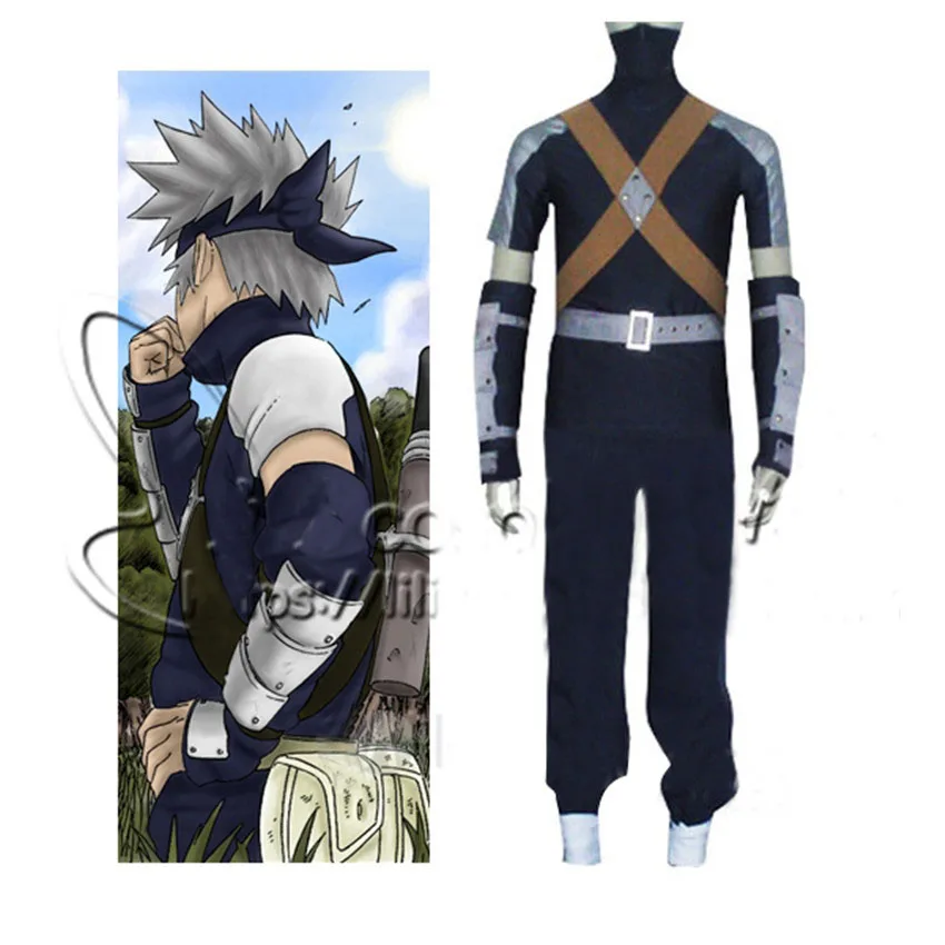

Hatake Kakashi Cosplay Clothing Japanese Anime Naruto Cosplay Costume Teenager Version