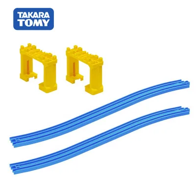 Takara Tomy Plarail Trackmaster пластиковые железнодорожные дорожки Запчасти Аксессуары кривой/прямой/блок/мост/балки игрушки новые - Цвет: R06