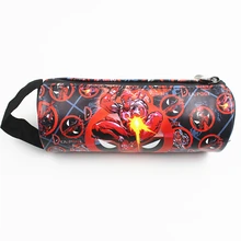 Новое поступление фильма «Дэдпул»; рубашки кошелек Джокер Отряд Самоубийц "Супермен" Железный человек кошелек-мешочек для монет сумка с застежкой-молнией пенал для карандаша, ручки Чехлы