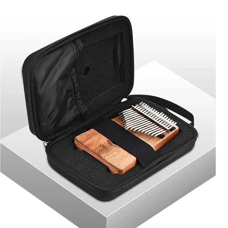 

Kalimba Thumb Piano Bag Kalimba Backpack Handbag 17 Sound 10 Sound 15 Sound Universal Thumb Keyboard Storage Case Bag