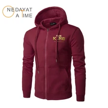 THE KING Brand Fashion Mens Hoodies Men Solid Color Hooded Slim Sweatshirt Mens Hoodie Hip Hop Hoodies Sportswear Tracksuit THE KING Brand Fashion Mens Hoodies Men Solid Color Hooded Slim Sweatshirt Mens Hoodie Hip Hop Hoodies Sportswear Tracksuit