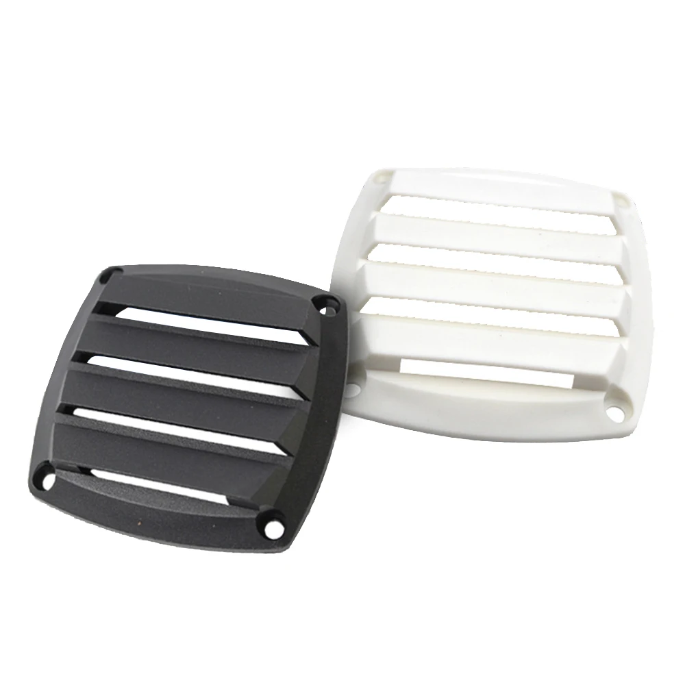 3Inch Marine Grade ABS Grill Airflow Air Flow Vent Cover Round Louvered Vent for RV Boat Boat