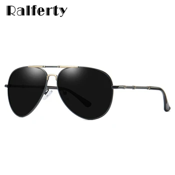 

Ralferty Luxury Men's Sunglasses Polarized High Quality UV400 Sun Glasses Black Driver Fishing Glasses Men Eyewear Oculos D275