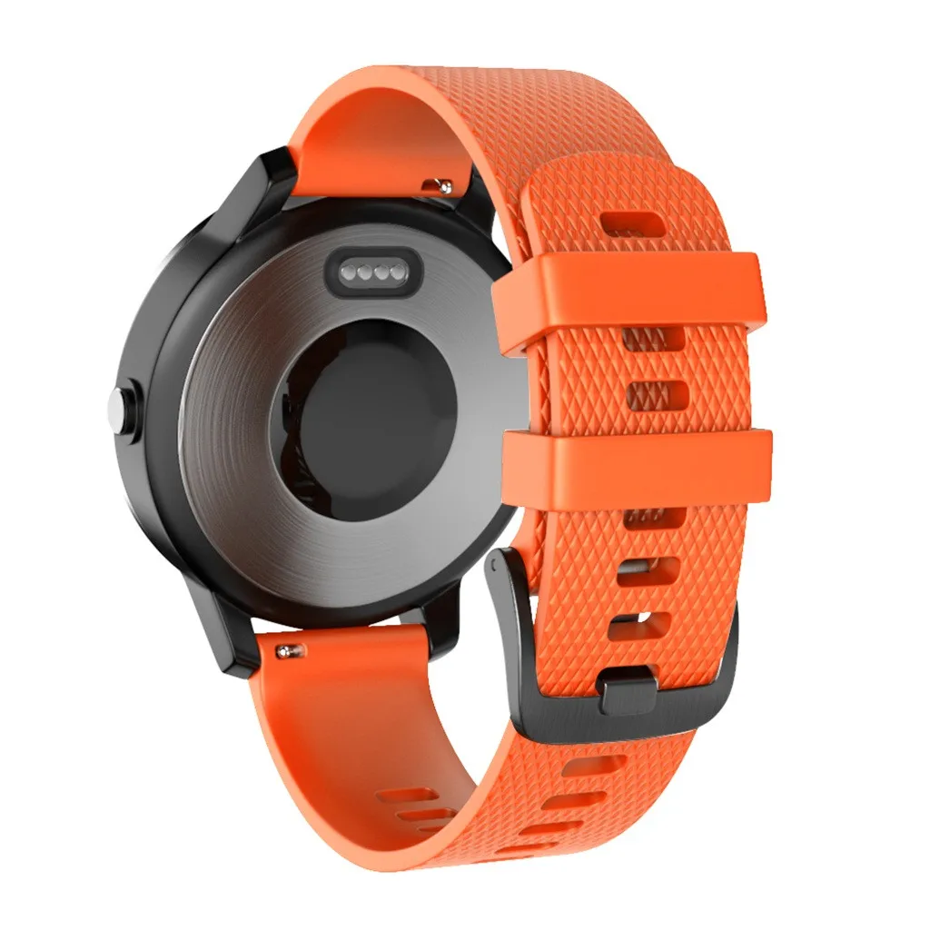 Small Silicone Replacement Sport Wirst Band Watch Strap For Garmin Vivoactive 3