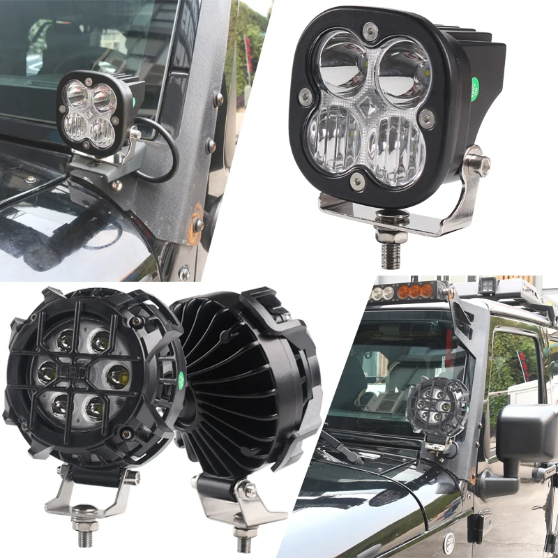 

3Inch LED Pods Light Spot Beam Combo Beam LED Offroad Light for SUV ATV UTV 4WD Boat Marine Car Truck Tractor Pickup