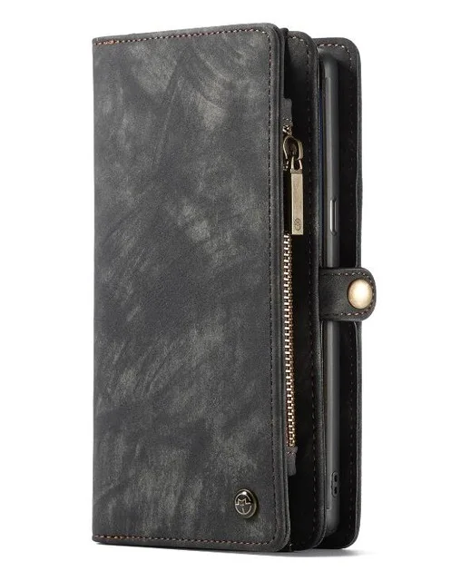 CaseMe для Coque samsung Galaxy Note 9 кошелек на молнии Folio Магнитный чехол Ретро чехол из натуральной кожи для samsung Galaxy Note 9