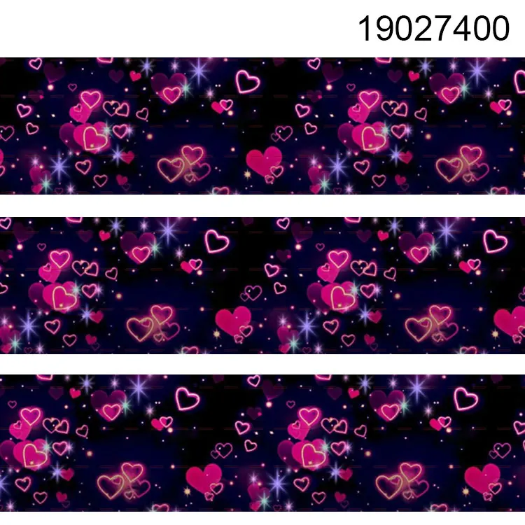10 ярдов-разные размеры-амурная лента День Святого Валентина шаблон напечатанная лента 19027398 - Цвет: 19027400