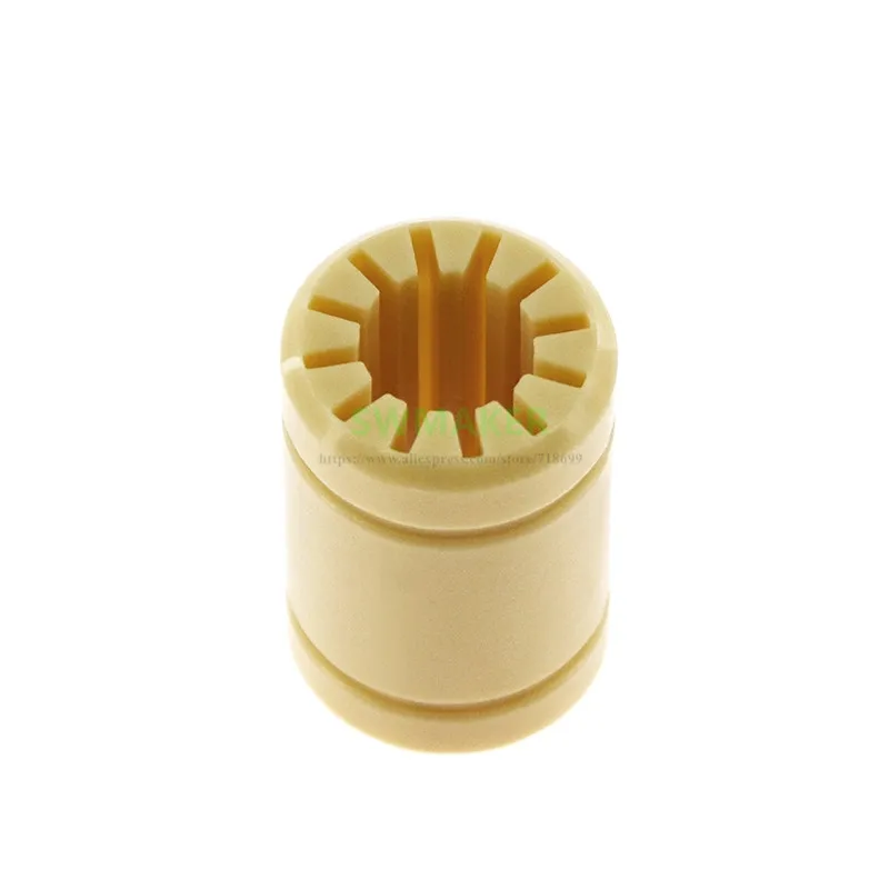 Color : 10pcs XIANYUNDIAN 10pcs 3D Printer Parts LM8UU RJMP-01-08 Solid Polymer Bearing 8mm Shaft Plastic Linear Bearing for 3D Printers Repair Parts Color : 10pcs XIANYUNDIAN 10pcs 3D Printer Parts LM8UU RJMP-01-08 Solid Polymer Bearing 8mm Shaft Plastic Linear Bearing for 3D Printers Repair Parts