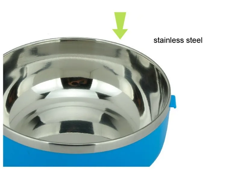 Контейнер для детского питания контейнеры прочный круговой портативный столовая посуда из нержавеющей стали, теплоизолирующая изоляция обеда чаша