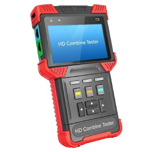 4 inch HD Camera tester CCTV tester monitor IP TVI AHD CVBS camera tester 1080P ONVIF RJ45 TDR POE 12V output Wholesale Security & Protection