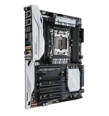  X99-DELUXE II 2011-3 motherboard supports 6850K / 6950X original used 90%new